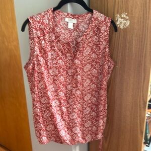 Like new sleeveless top